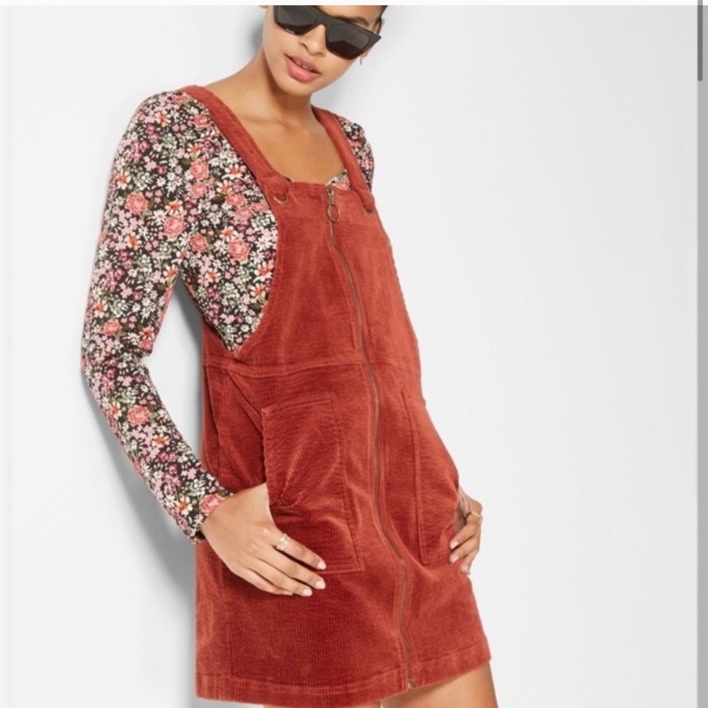 Wild Fable | Corduroy Pinafore Overall Dress